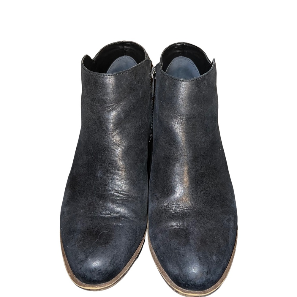 Lucky Brand Women's Basel Leather Booties - Picture 3 of 6